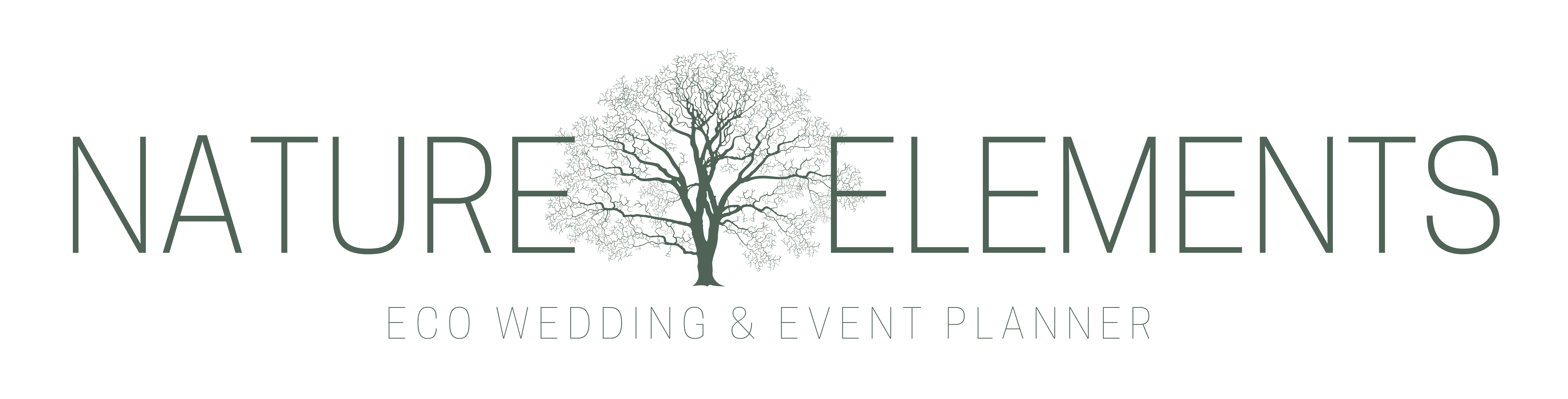 Logotipo Nature Elements Eco Events
