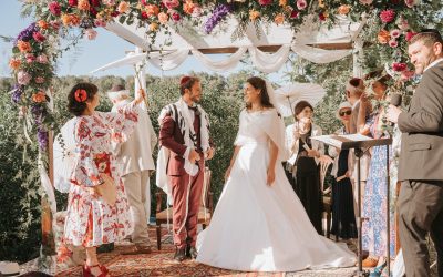 Aliza & Meyr – A Jewish wedding that blends tradition and art